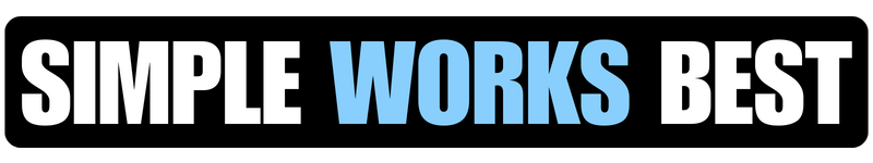 Simple Works Best Logo